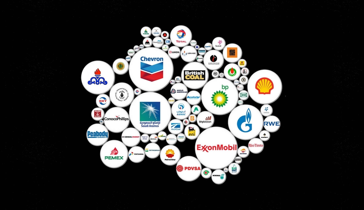 Carbon Majors entreprises fossiles