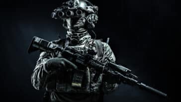 casque armée vision