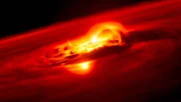 Illustration de la planète Cha 1107-7626.