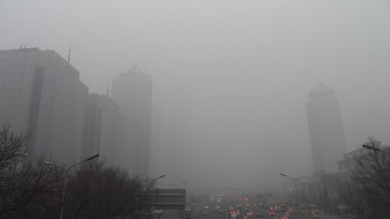 CBD Pékin smog
