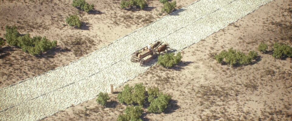 réseau routier roman Empire Romain