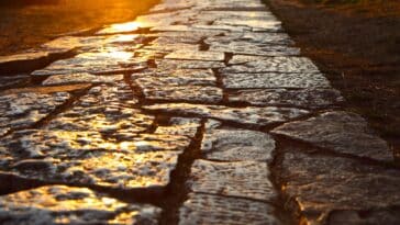 réseau routier roman Empire Romain