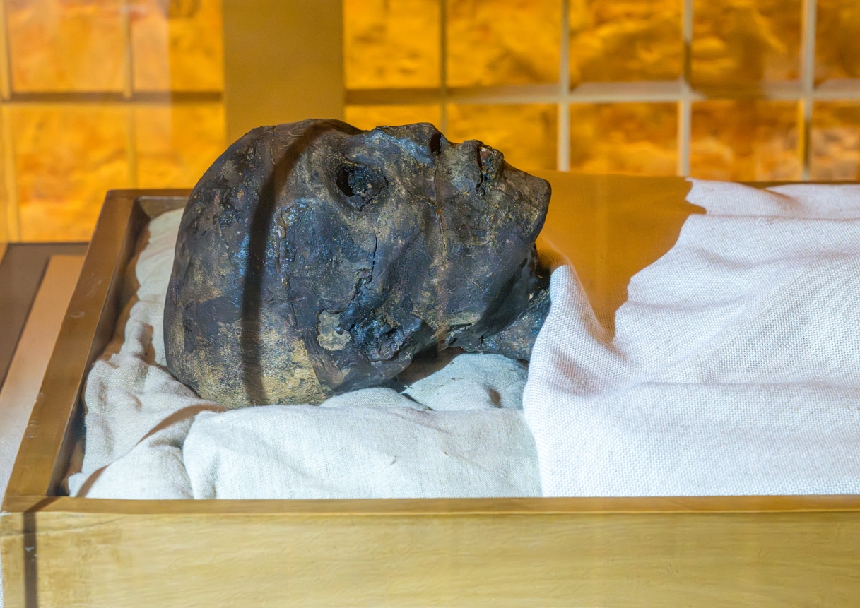 Toutankhamon momie pharaon