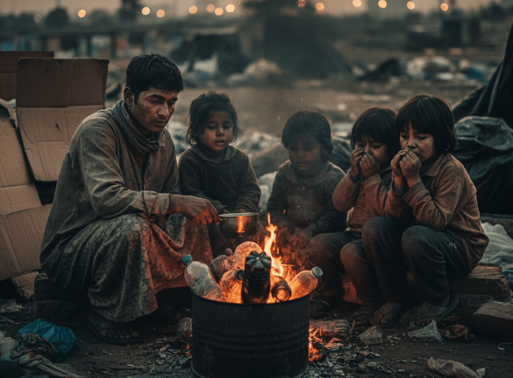L’énergie du désespoir : certains cuisinent et se chauffent avec un matériau controversé, s’exposant à des toxines très dangereuses
